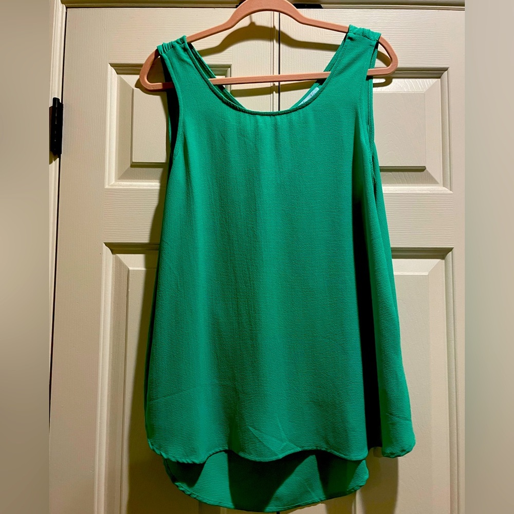 She + Sky Emerald Green Tunic